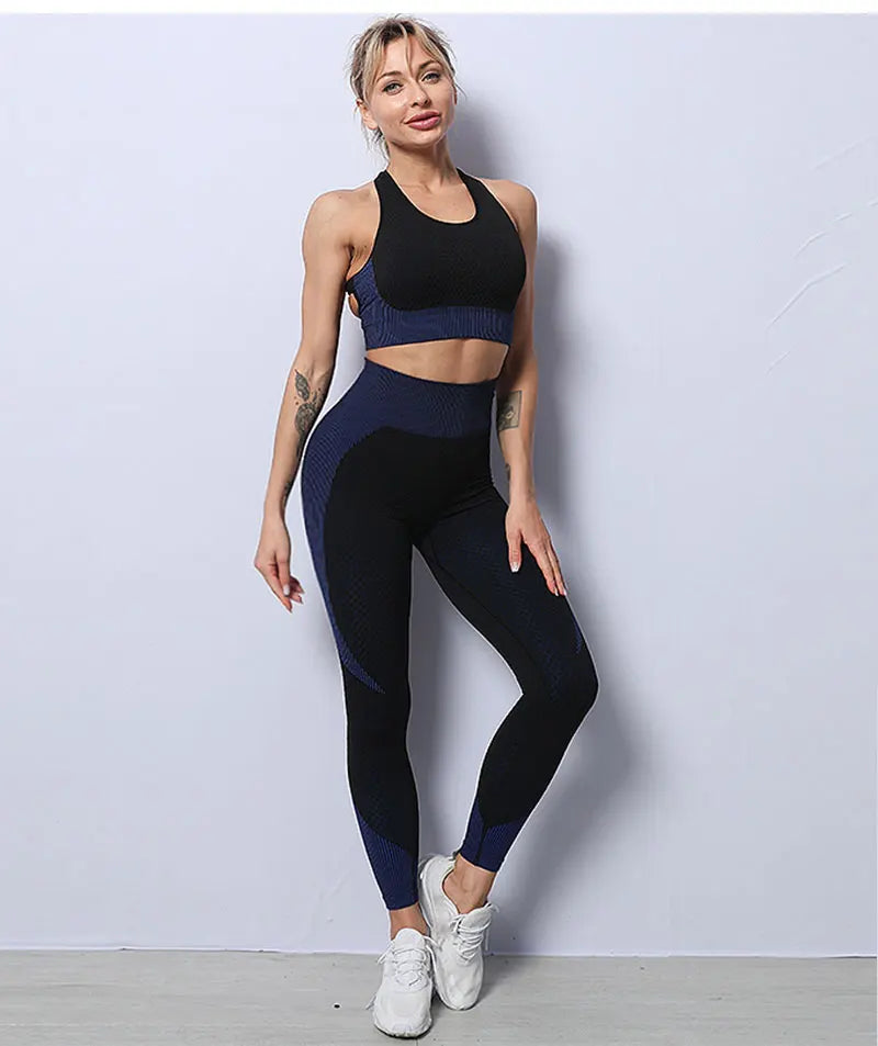 Premium 3-Piece Seamless Yoga & Sport Workout Set