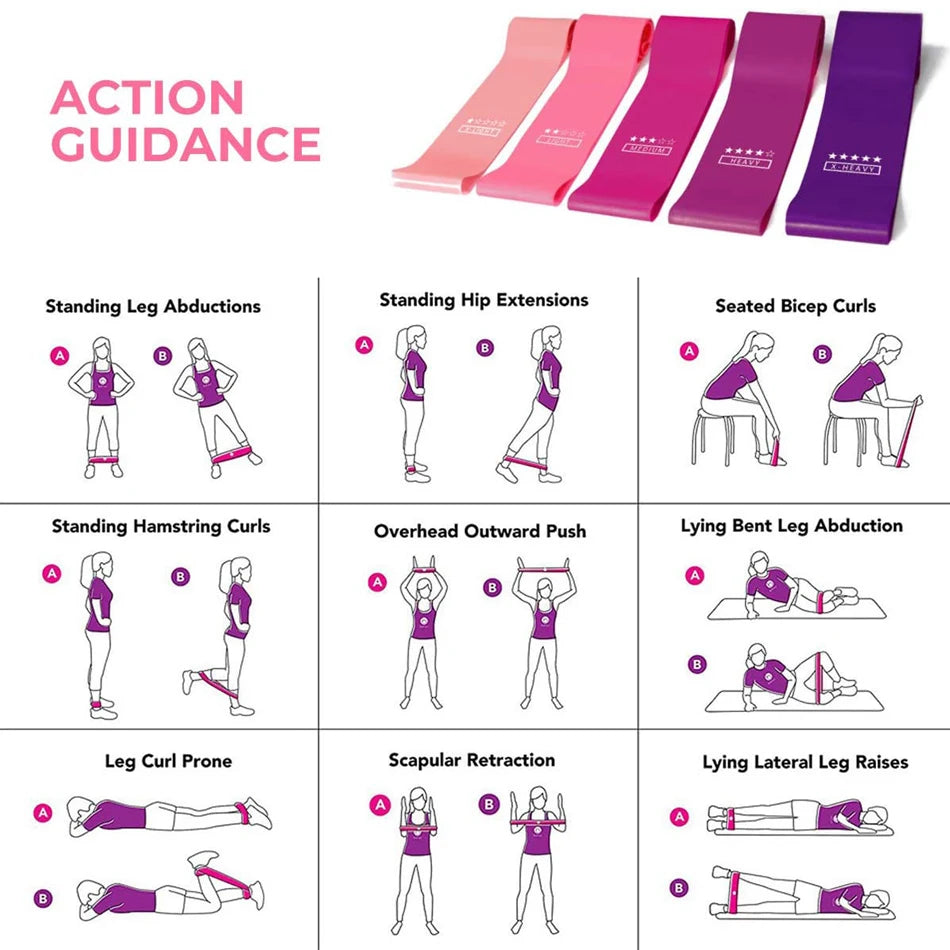 Premium Booty Lifting Resistance Bands