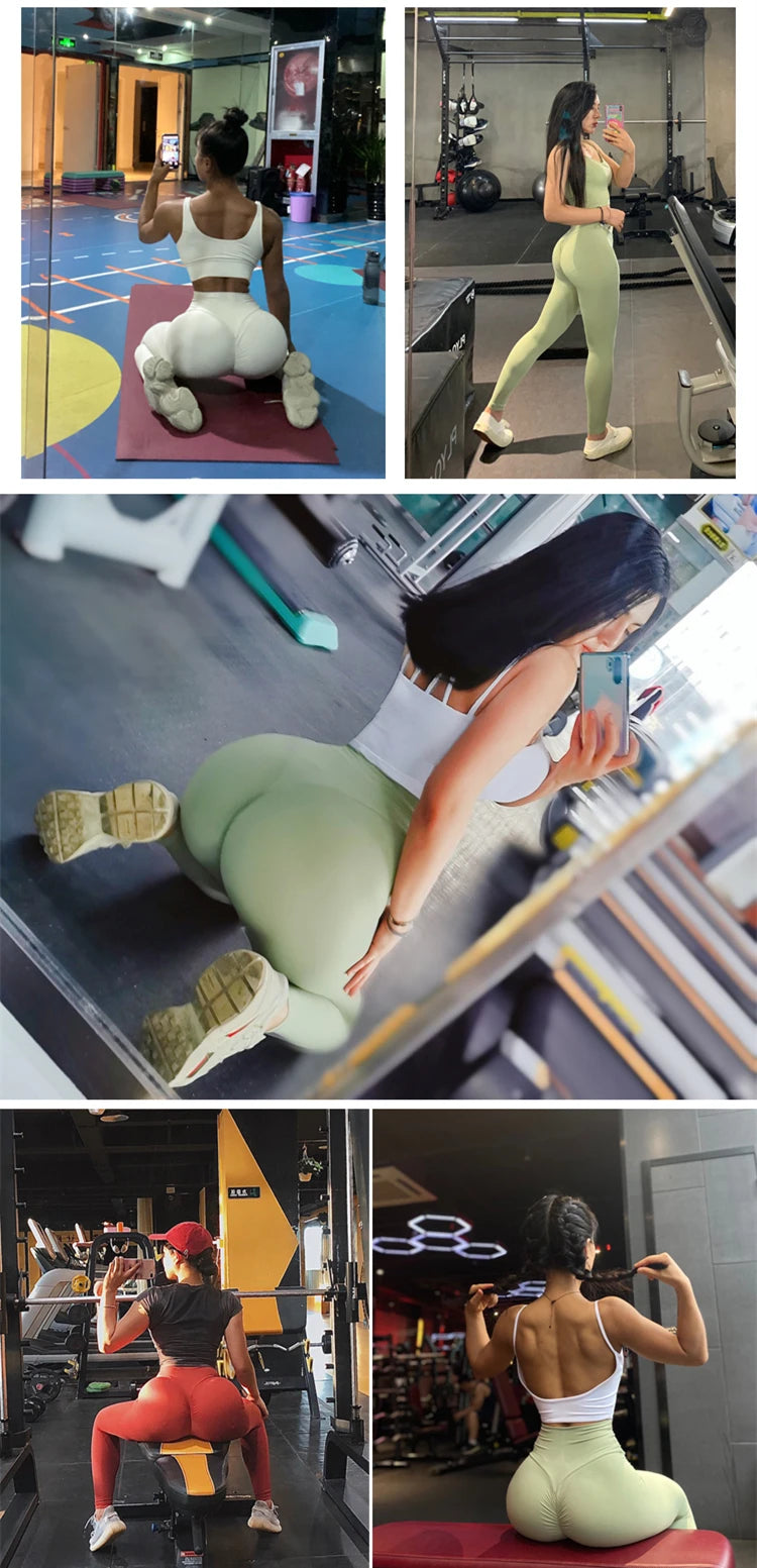 Premium Naked-Feel Scrunch Butt Leggings Premium Naked-Feel Scrunch Butt Leggings