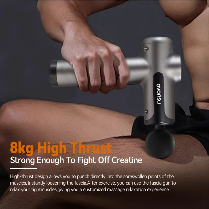 Lenovo Pro Power Wireless Massage Gun – Deep Tissue Percussion Massager⁠
