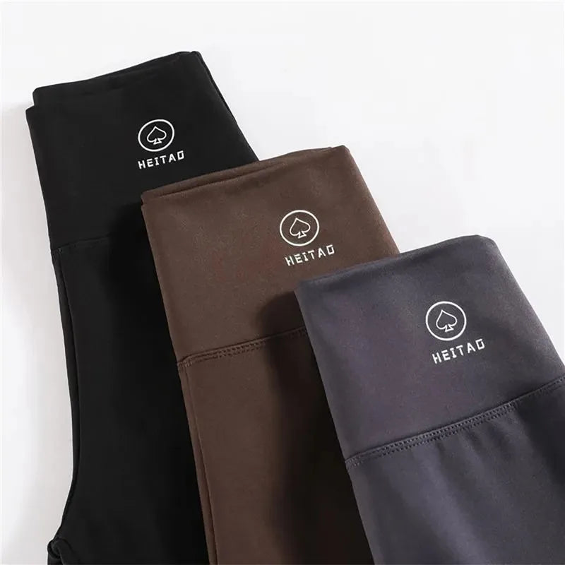 High-Waist Thermal Seamless Push-Up Leggings⁠