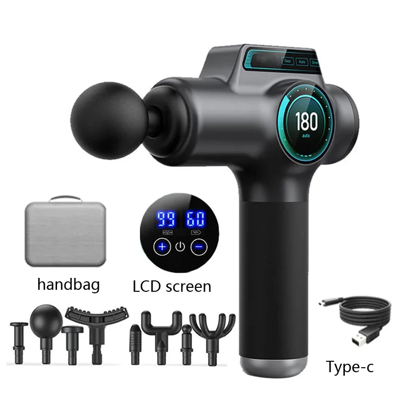 Pro 99-Speed Deep Tissue Massage Gun | Professional Muscle Recovery Massager