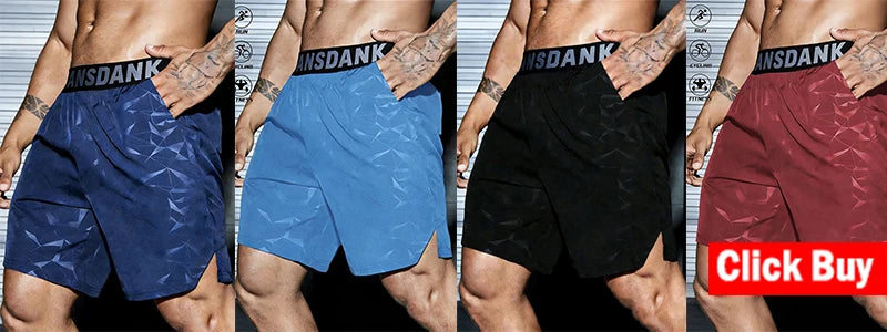 Men's Laser-Cut 2-in-1 Premium Running Shorts