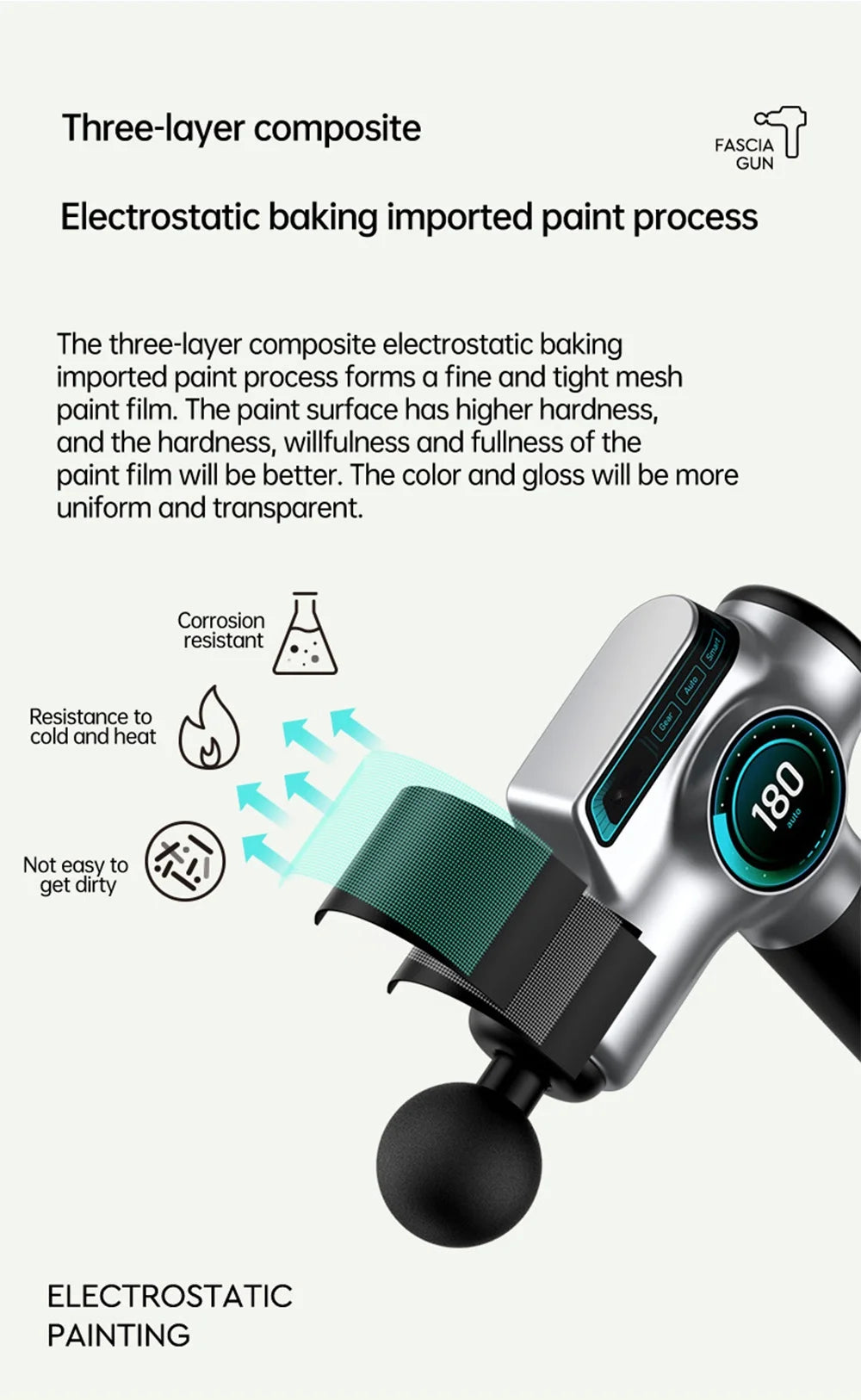 Pro 99-Speed Deep Tissue Massage Gun | Professional Muscle Recovery Massager