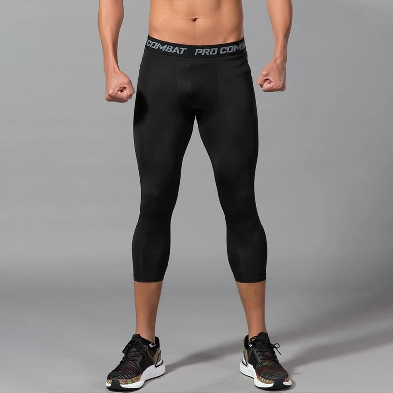 Men's Pro Athletic Compression Tights & Shorts⁠