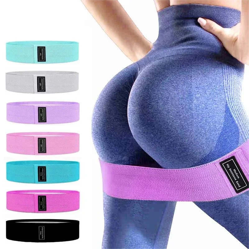 Premium Anti-Slip Fabric Resistance Bands