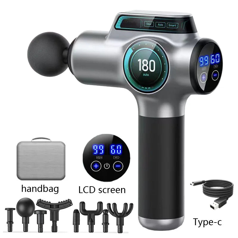 Pro 99-Speed Deep Tissue Massage Gun | Professional Muscle Recovery Massager