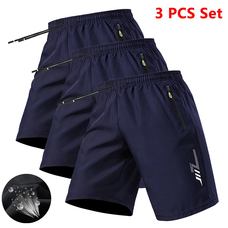Men's Daily Training Gym Shorts (Value 3-Pack)