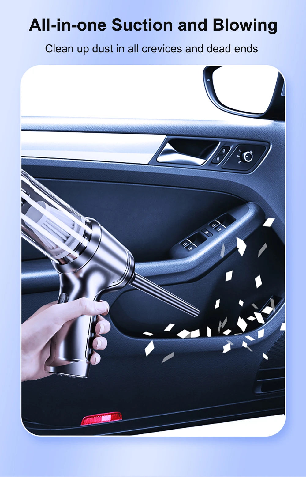 Pro-Storm Brushless 3-in-1 Handheld Car Vacuum