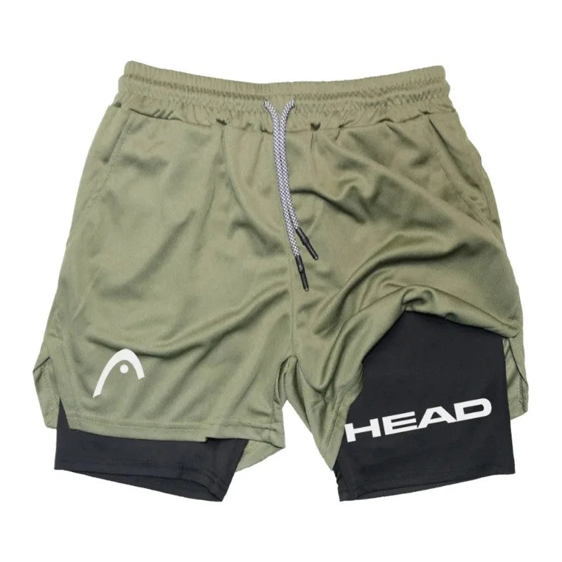 Men's Performance 2-in-1 Running & Gym Shorts