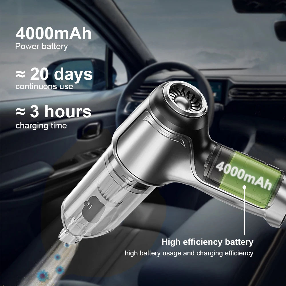 Pro-Storm Brushless 3-in-1 Handheld Car Vacuum
