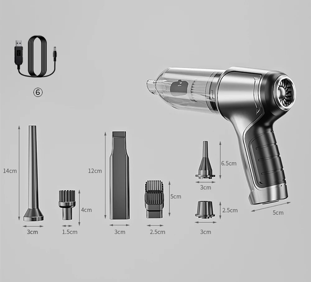 Pro-Storm Brushless 3-in-1 Handheld Car Vacuum
