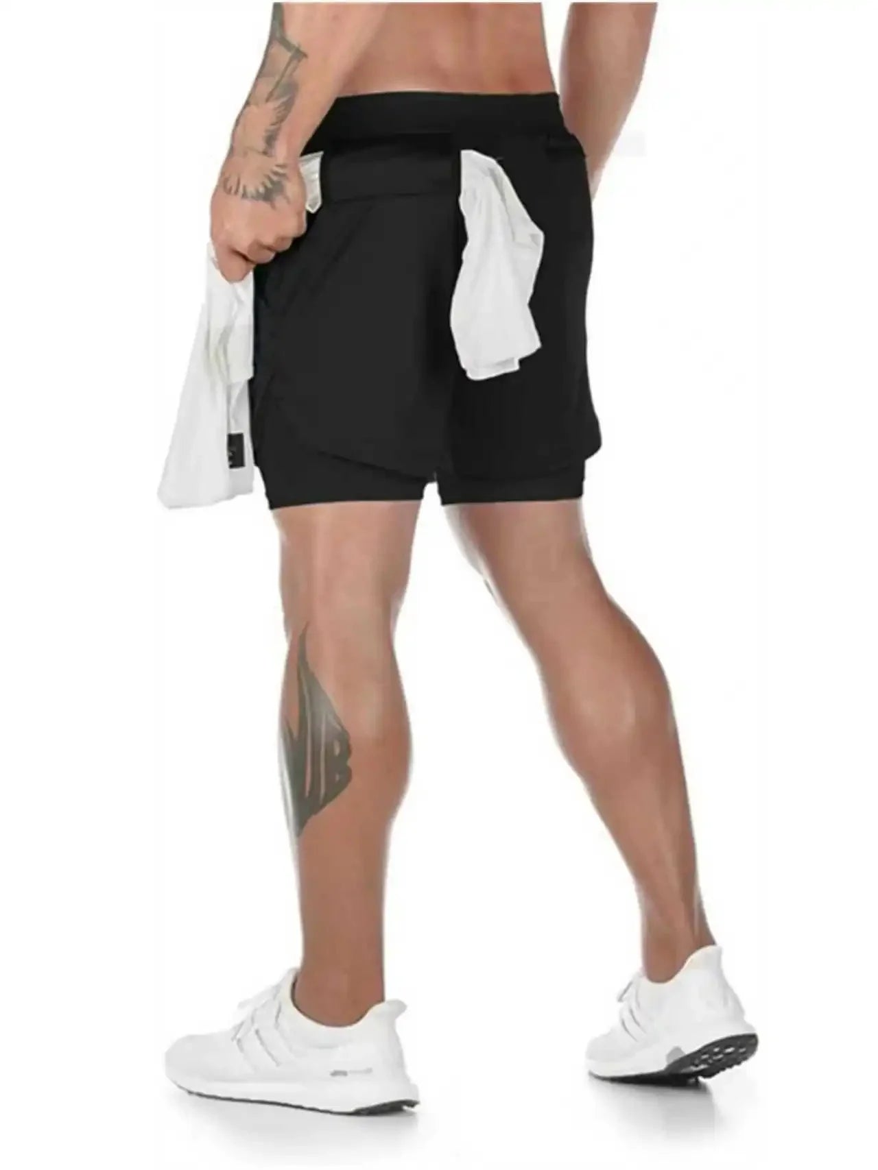 Men's Performance 2-in-1 Running & Gym Shorts