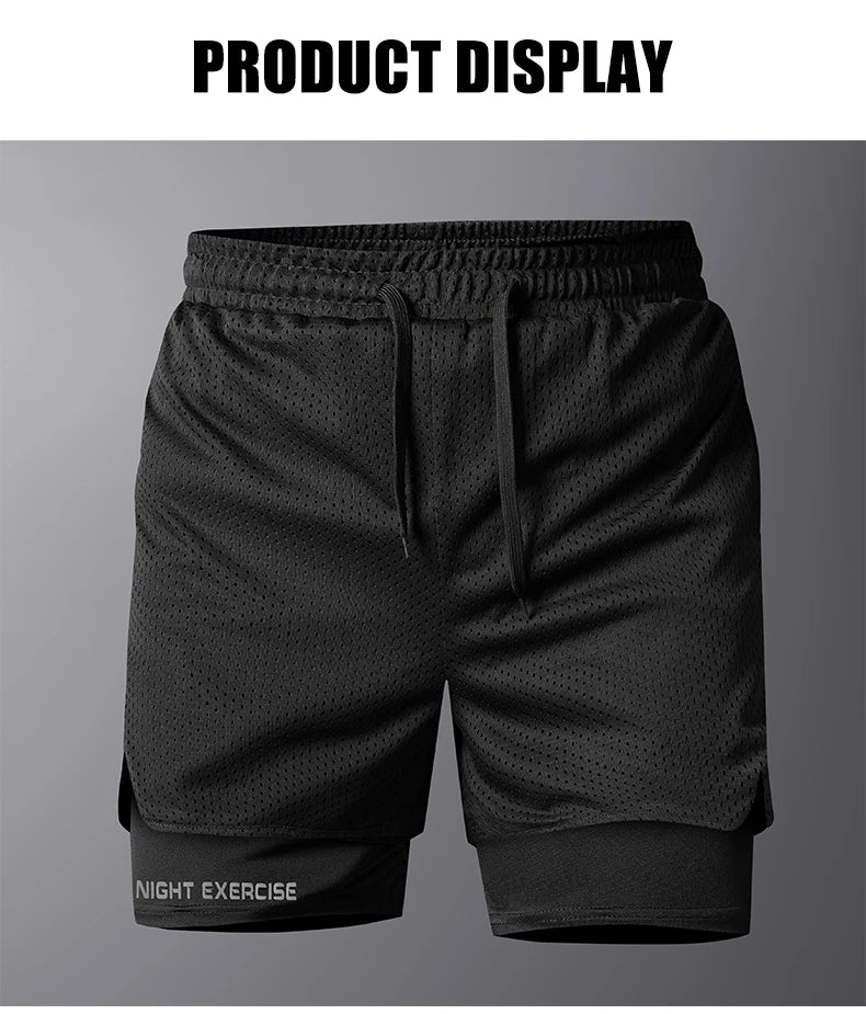 Pro-Elite 2-in-1 Workout Shorts