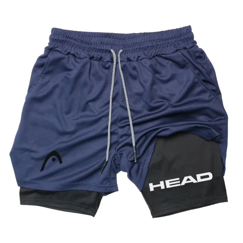 Men's Performance 2-in-1 Running & Gym Shorts