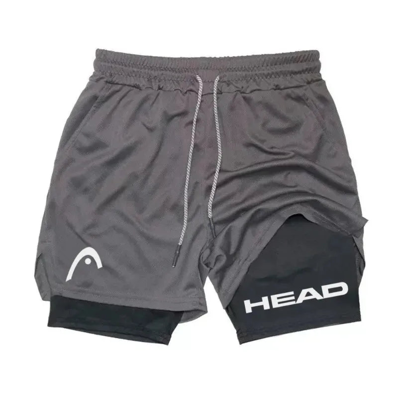 Men's Performance 2-in-1 Running & Gym Shorts