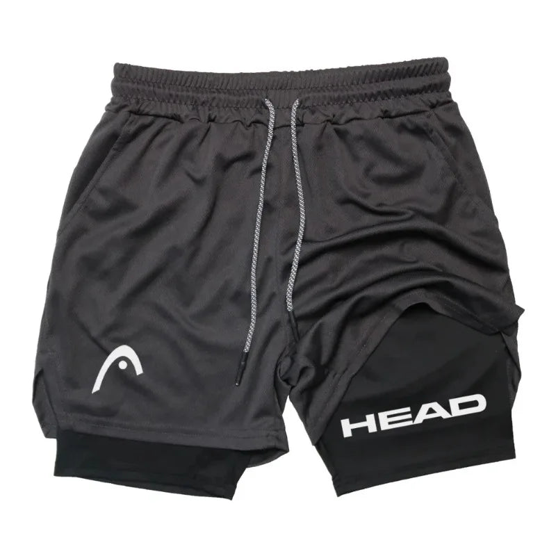 Men's Performance 2-in-1 Running & Gym Shorts