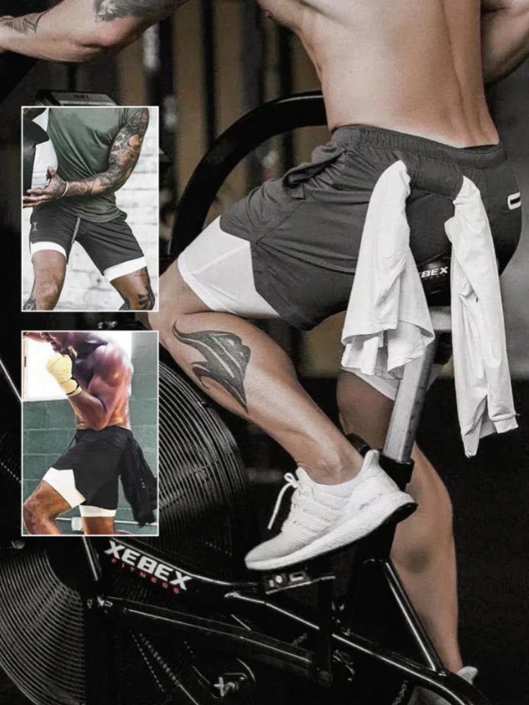Men's Pro 2-in-1 Shorts with Towel Loop