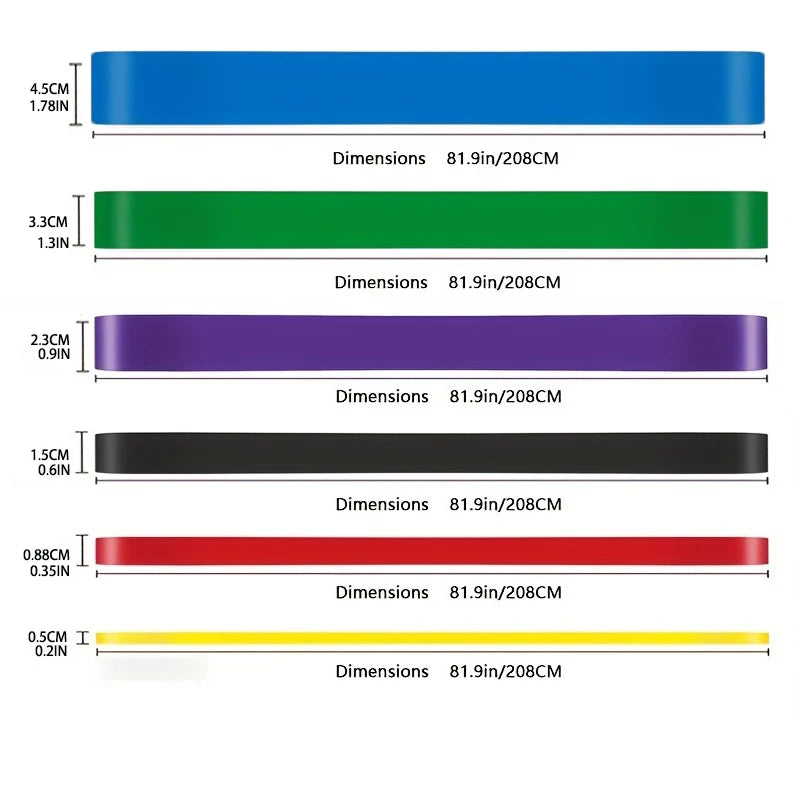 Premium Heavy-Duty Resistance Loop Bands | Pull-Up Assistance & Strength Training Bands