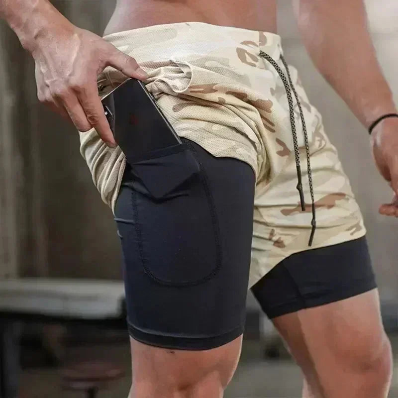 Men's Fullmetal Alchemist Edition 2-in-1 Gym Shorts