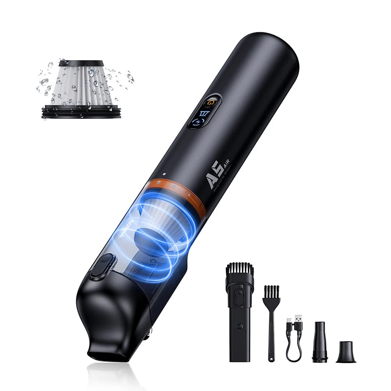 A5 Pro Ultra Wireless Car Vacuum Cleaner