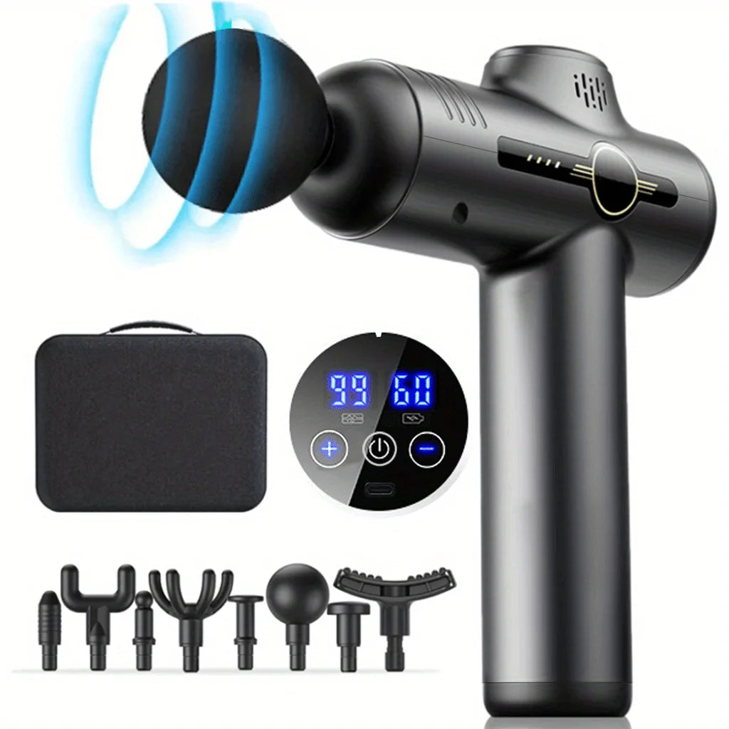 Pro 99-Speed Deep Tissue Massage Gun | Professional Muscle Recovery Massager