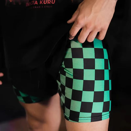 Alpha Performance 2-in-1 Athletic Gym Shorts