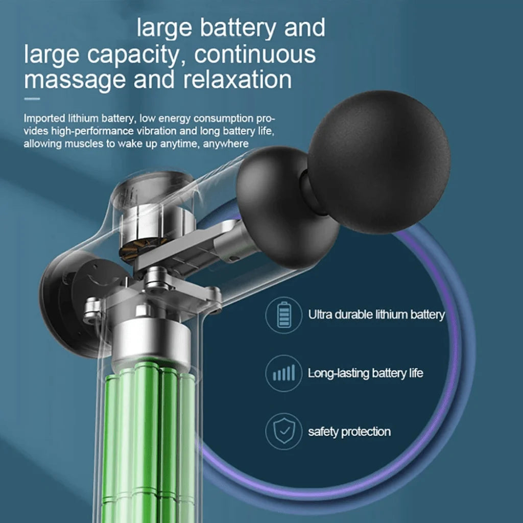 Pro 99-Speed Deep Tissue Massage Gun | Professional Muscle Recovery Massager