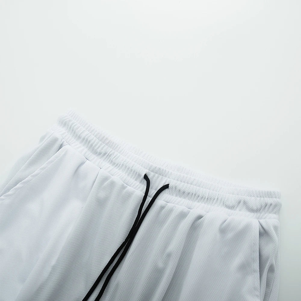 Men's 2-in-1 Textured Graphic Gym Shorts