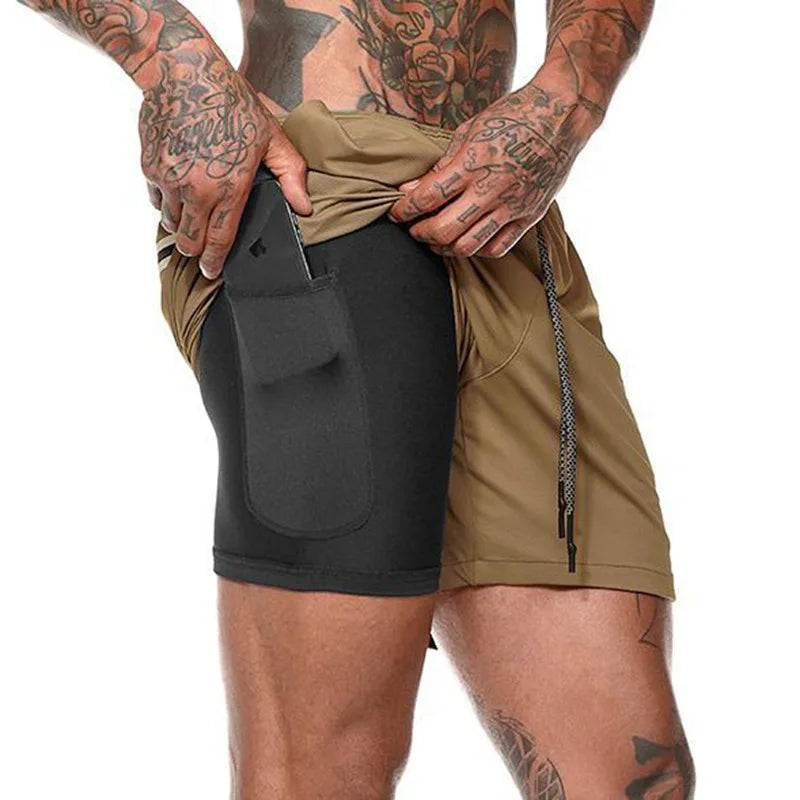 Men's Pro 2-in-1 Shorts with Towel Loop