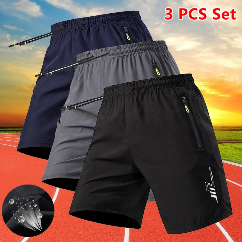 Men's Daily Training Gym Shorts (Value 3-Pack)