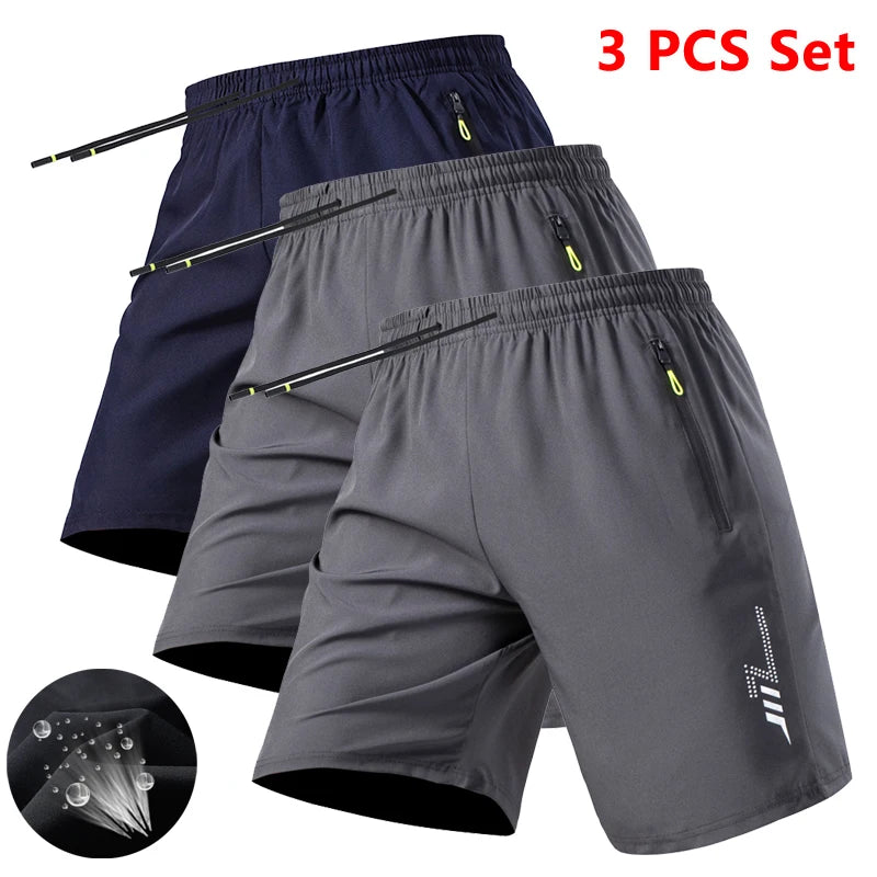 Men's Daily Training Gym Shorts (Value 3-Pack)