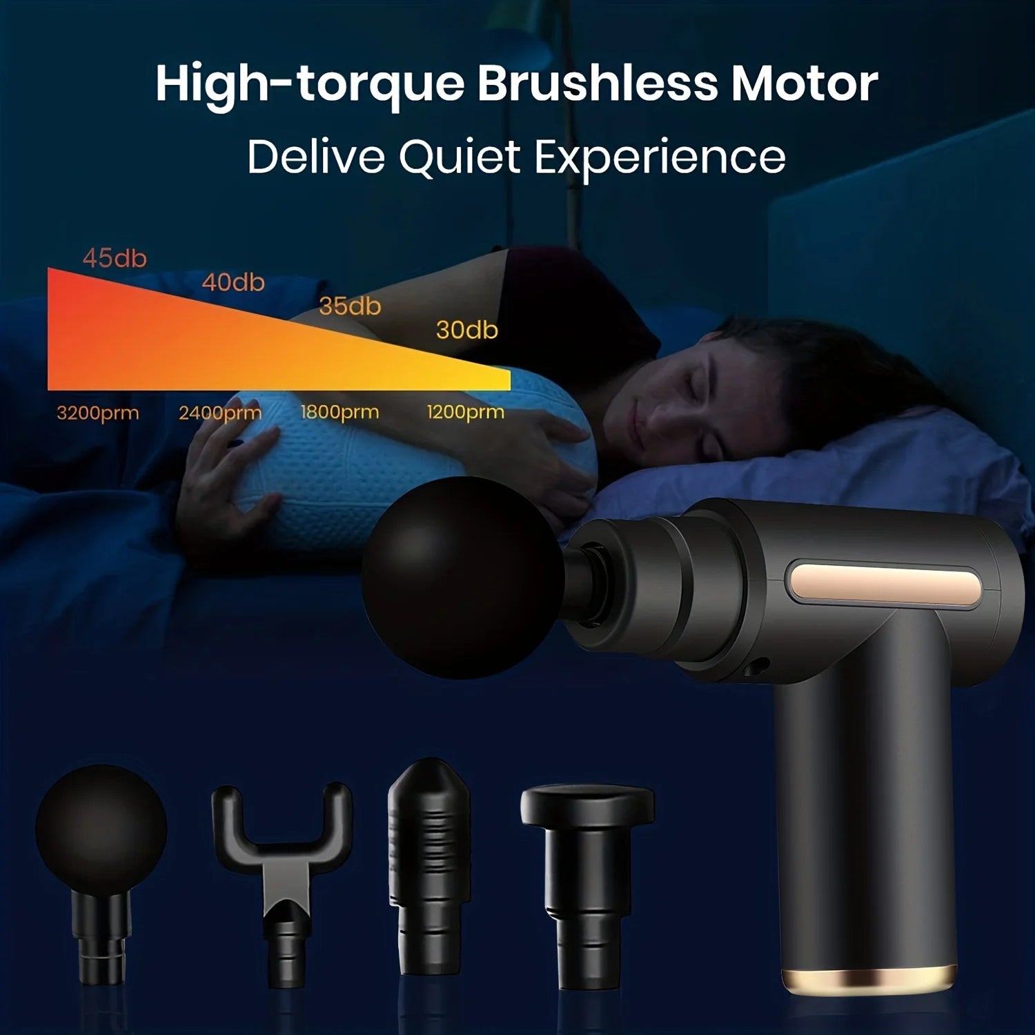 Pro 99-Speed Deep Tissue Massage Gun | Professional Muscle Recovery Massager