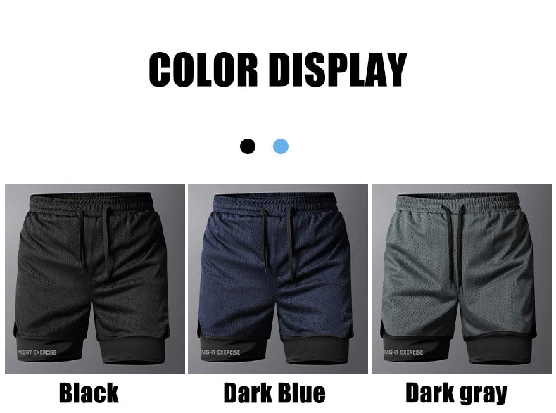 Pro-Elite 2-in-1 Workout Shorts
