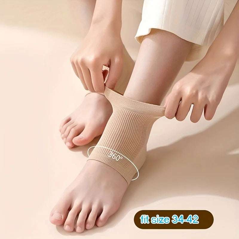 Premium Ankle Support & Anti-Slip Compression Silicone Socks