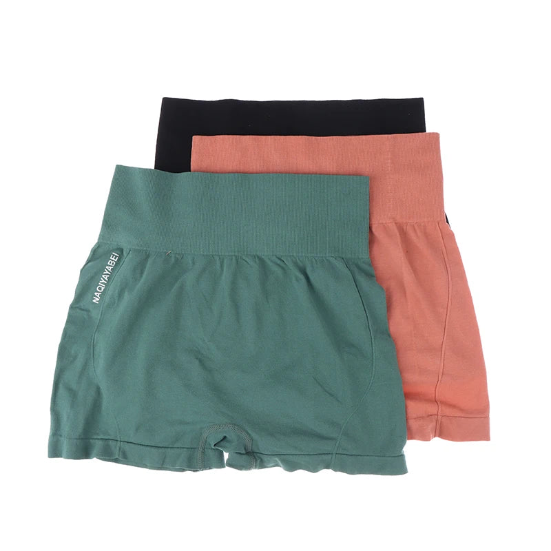 Aura Seamless High-Waisted Gym Shorts