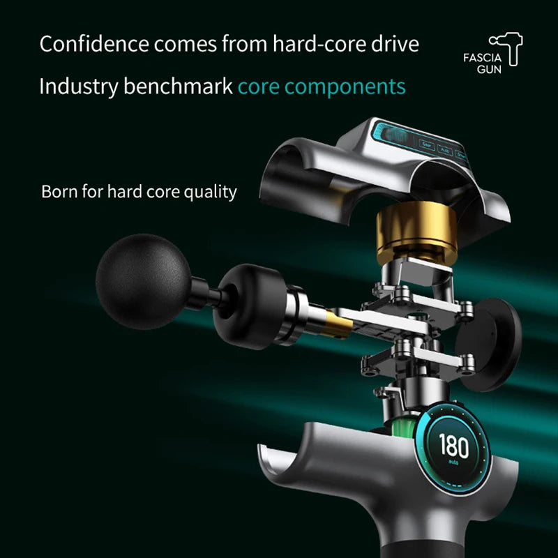 Pro 99-Speed Deep Tissue Massage Gun | Professional Muscle Recovery Massager