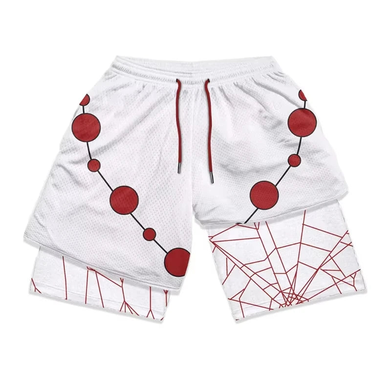 Alpha Performance 2-in-1 Athletic Gym Shorts