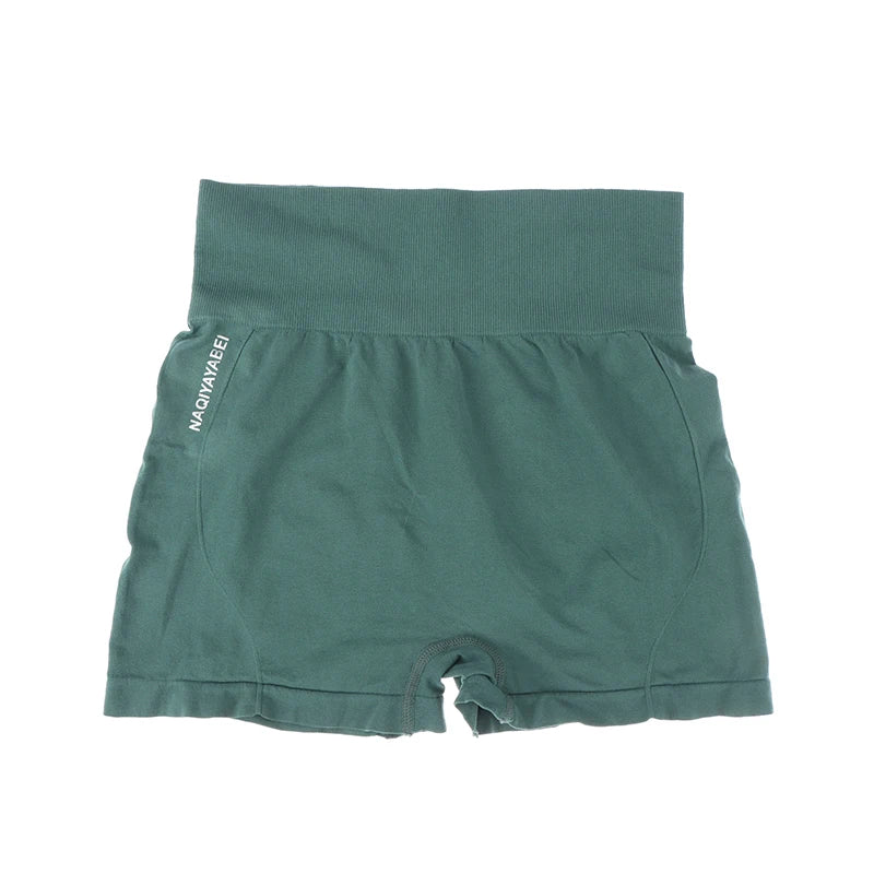 Aura Seamless High-Waisted Gym Shorts