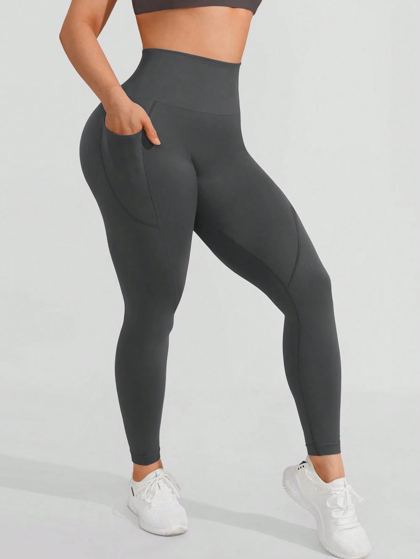 Premium Seamless Scrunch Push-Up Leggings⁠