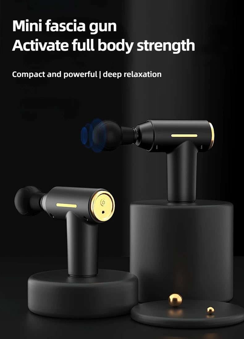 Pro-Release Mini Muscle Massage Gun & Deep Tissue Massager⁠