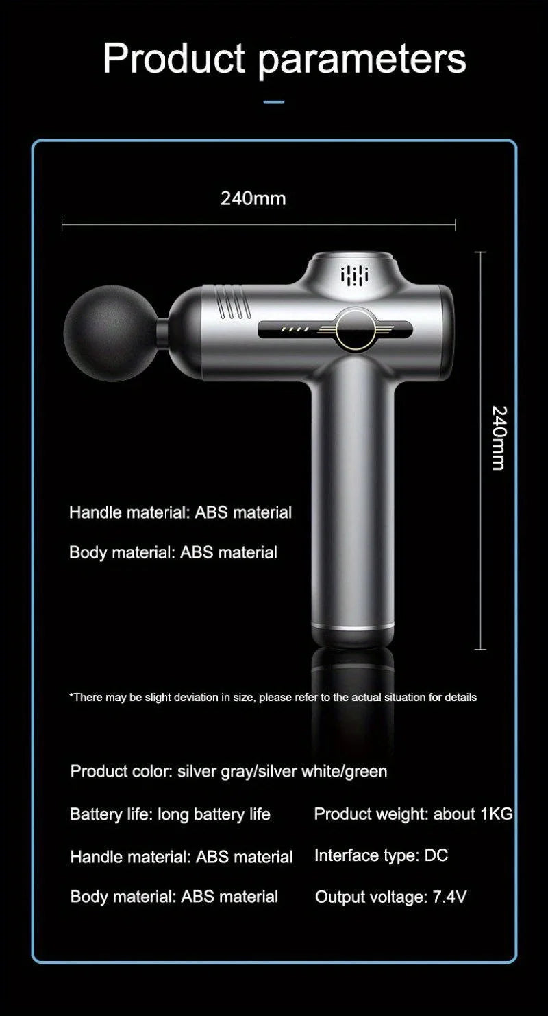 Pro 99-Speed Deep Tissue Massage Gun | Professional Muscle Recovery Massager
