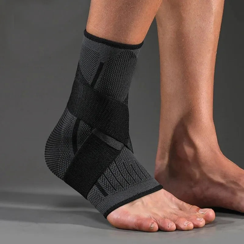 Pro Dynamic Ankle Support Brace | Adjustable Compression Sleeve