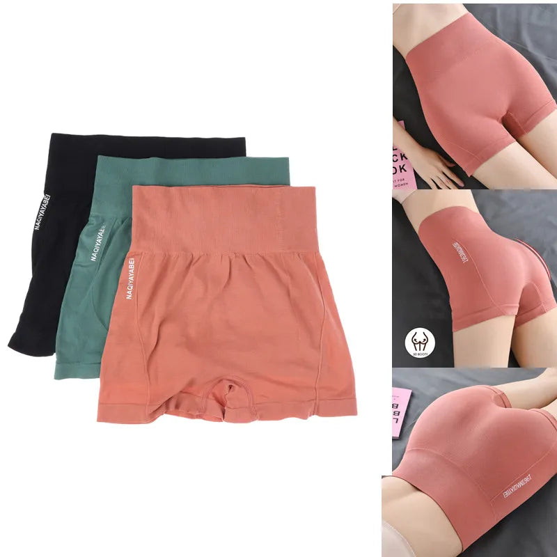 Aura Seamless High-Waisted Gym Shorts