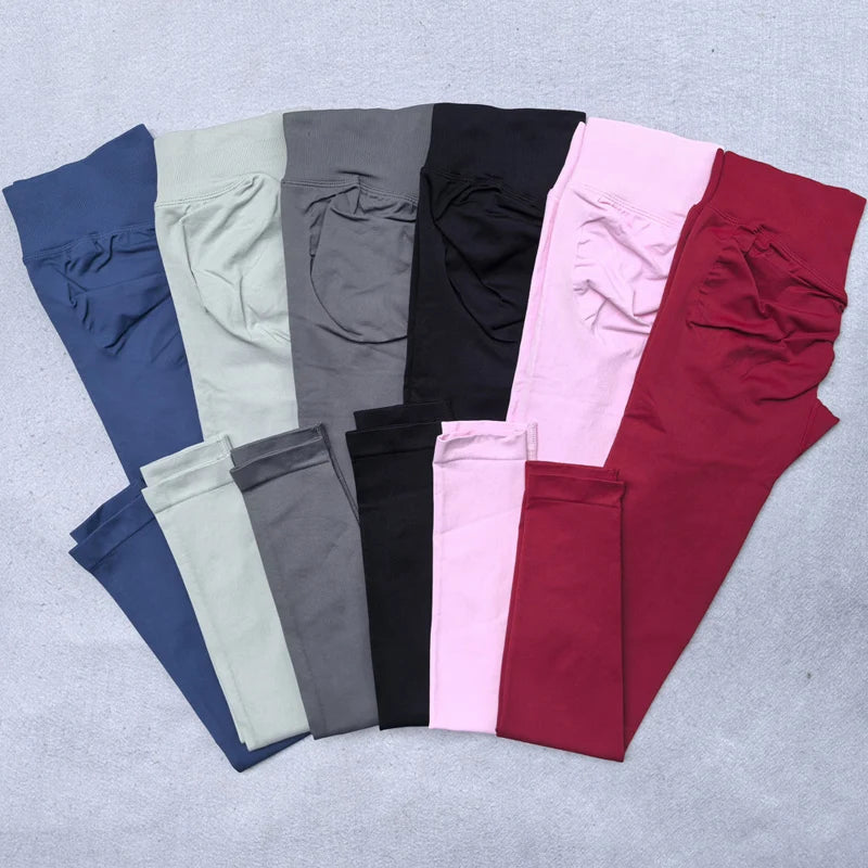 Seamless Scrunch Booty Lifting Activewear⁠