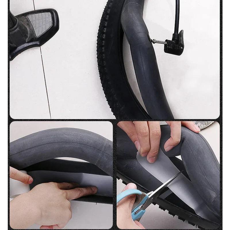 Premium Bicycle Tire Liner | Heavy-Duty Puncture Proof Protection Tape