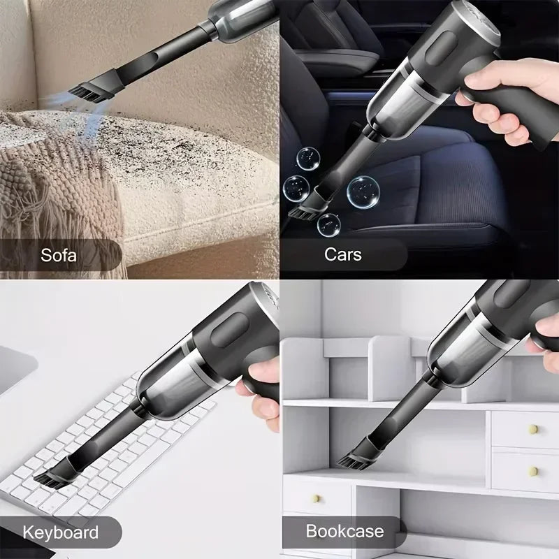 4-in-1 High-Power Wireless Car Vacuum & Blower