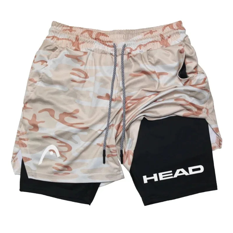 Men's Performance 2-in-1 Running & Gym Shorts