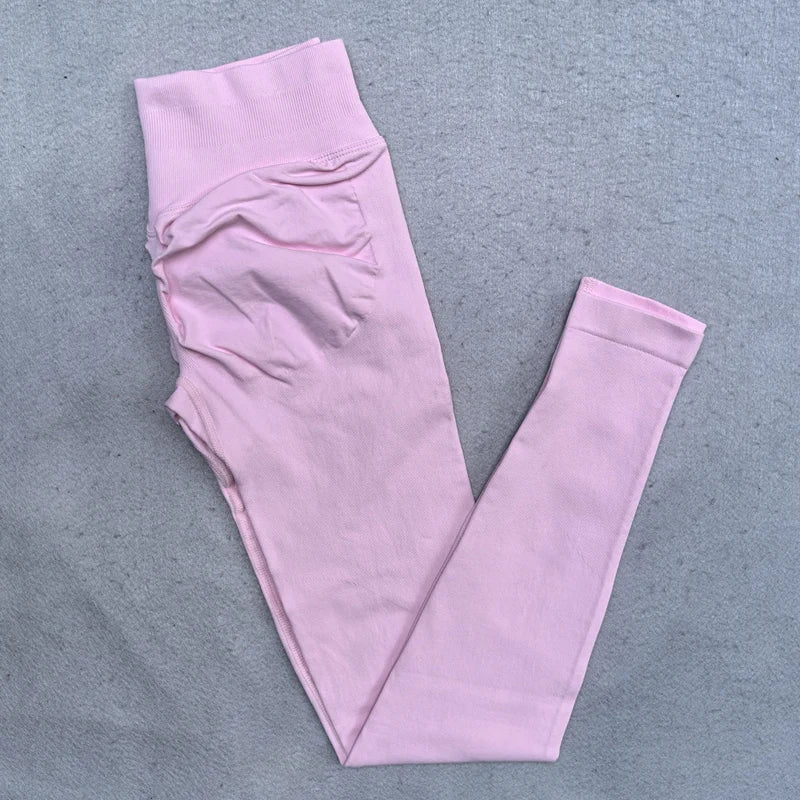 Seamless Scrunch Booty Lifting Activewear⁠