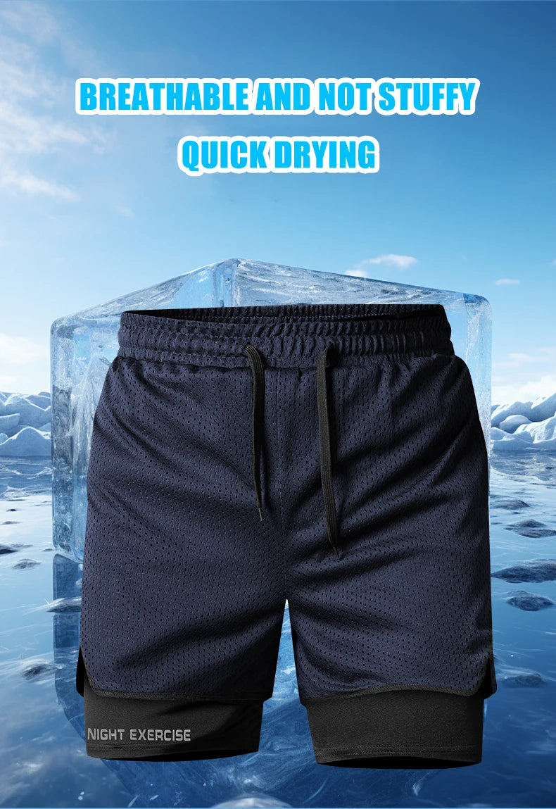 Pro-Elite 2-in-1 Workout Shorts